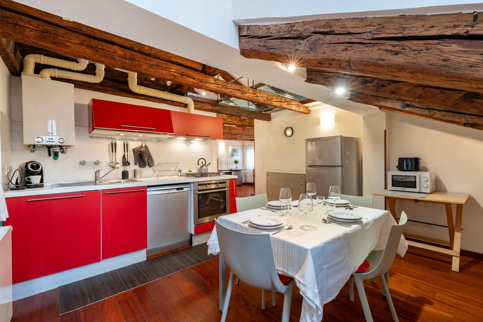 Glass House - Loft 2 Minutes To Rialto Bridge & View Venesia Bagian luar foto