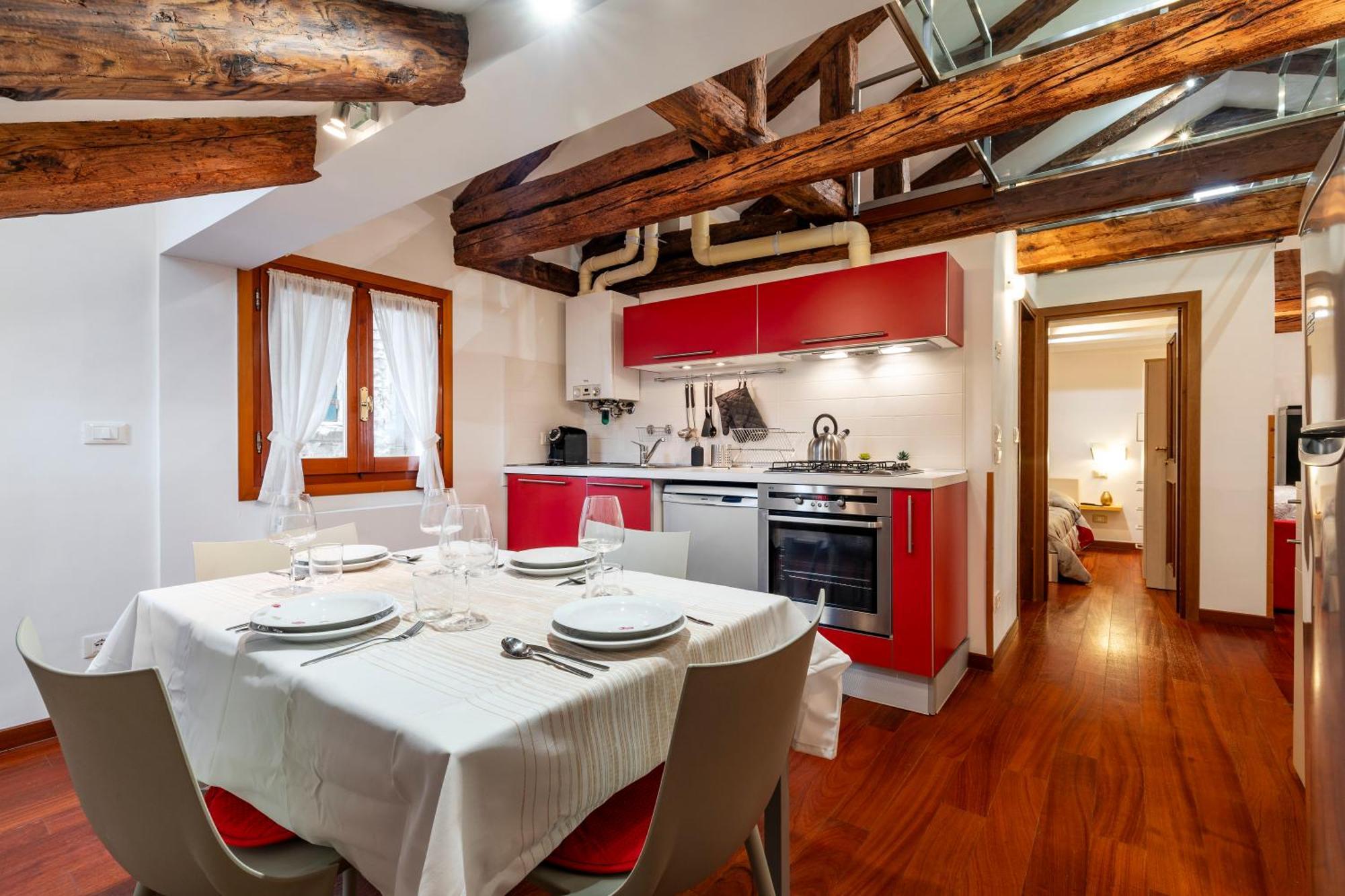 Glass House - Loft 2 Minutes To Rialto Bridge & View Venesia Bagian luar foto